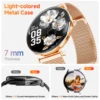 【 Amoled 】 2025 Women'S Smart Watch, 1.43 Hd Screen, Ip68 Waterproof Sports Fitness Watch, With Heart Rate, Suitable For Android 3