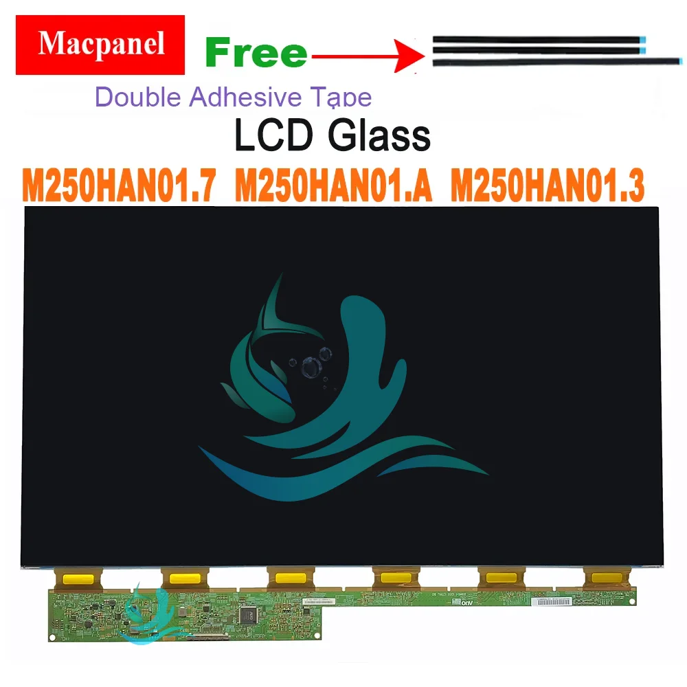 Vidro Lcd Auo para Jogos Asus Tuf Modelo Original Novo 24 25 M250han01.3 M250han01.7 M250han010a 240hz Vg259 245