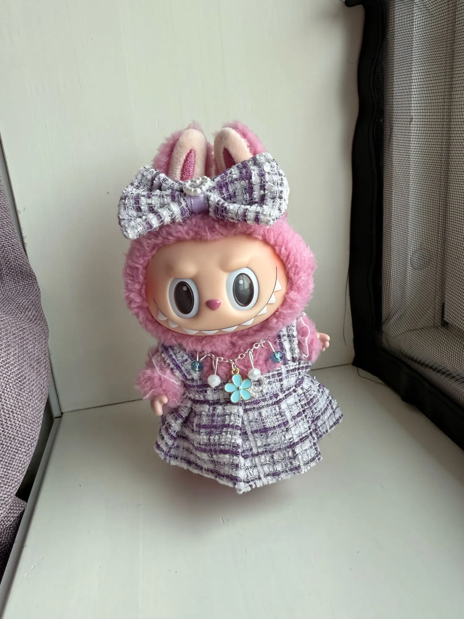 Labubu Doll Clothes - 15/17CM Kpop EXO Idol Suit & Accessories for Plush Dolls photo review