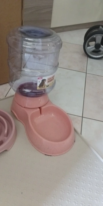Large Capacity Pet Feeder Bowls Small Dog Food Bowl Automatic Water Dispenser photo review