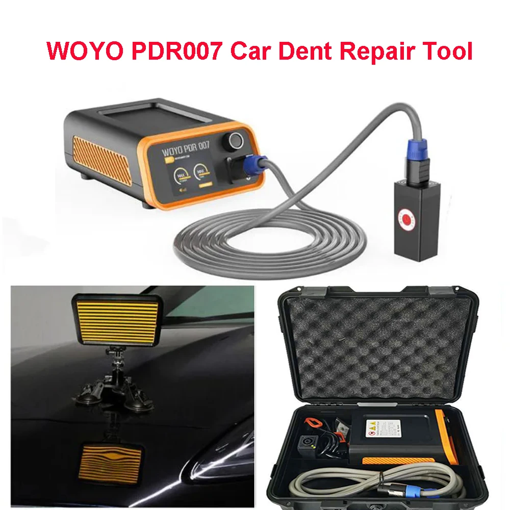 WOYO PDR 007 PDR007 с ручкой для ремонта, индукционный нагреватель, безпокрасочный цифровой автомобильный обогреватель