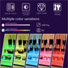 Acrylic Display Rack with LED Lights - 3 Tier Nail Polish Perfume Rack and Display Ladder Rack,,Figures Stand,Clear Cupcake Rise 2