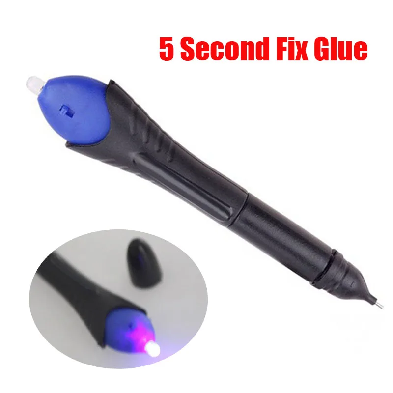 5 Second Quick Fix Liquid Glue Pen Uv Light Repair Tool Super Powered