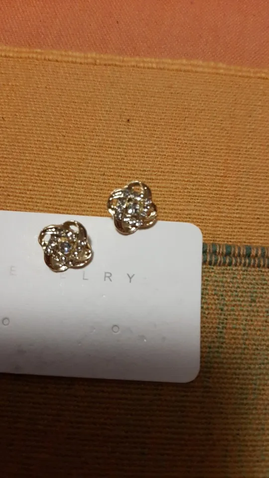 Light Luxury Zircon Stud Earrings photo review
