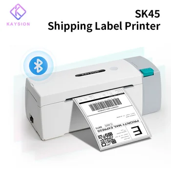 KAYSION Thermal Label Printer Portable No Ink Required 4x6 for Small Business WiFi Bluetooth USB High Speed Express Airway Bill 1