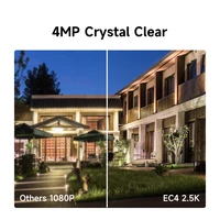 IMILAB-Caméra de vidéosurveillance extérieure EC4, 2.5K, HD, IP, WiFi, Web Cam sans fil, Smart Home, Yard ActivProtection, CCTV Monittor 3