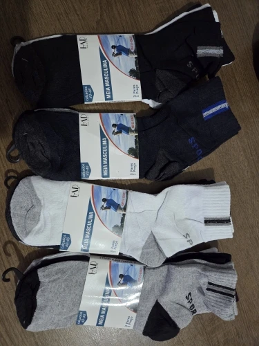 12 pares,Brasil,meias masculino,meia masculina,meia antiderrapante,meia de compressão ,meia anti derrapante,meia corrida (cópia) photo review