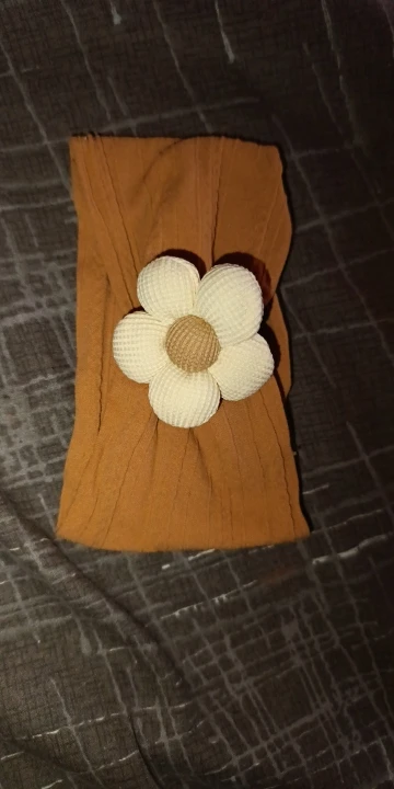 Cute Floral Nylon Baby Headband photo review