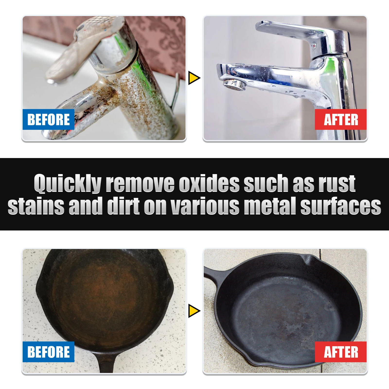 Jue-Fish All Metal Polishing Cream Copper Tire Rust Cream Metal Descaling Polishing Multi Functional Cleaning Rust Care Cream