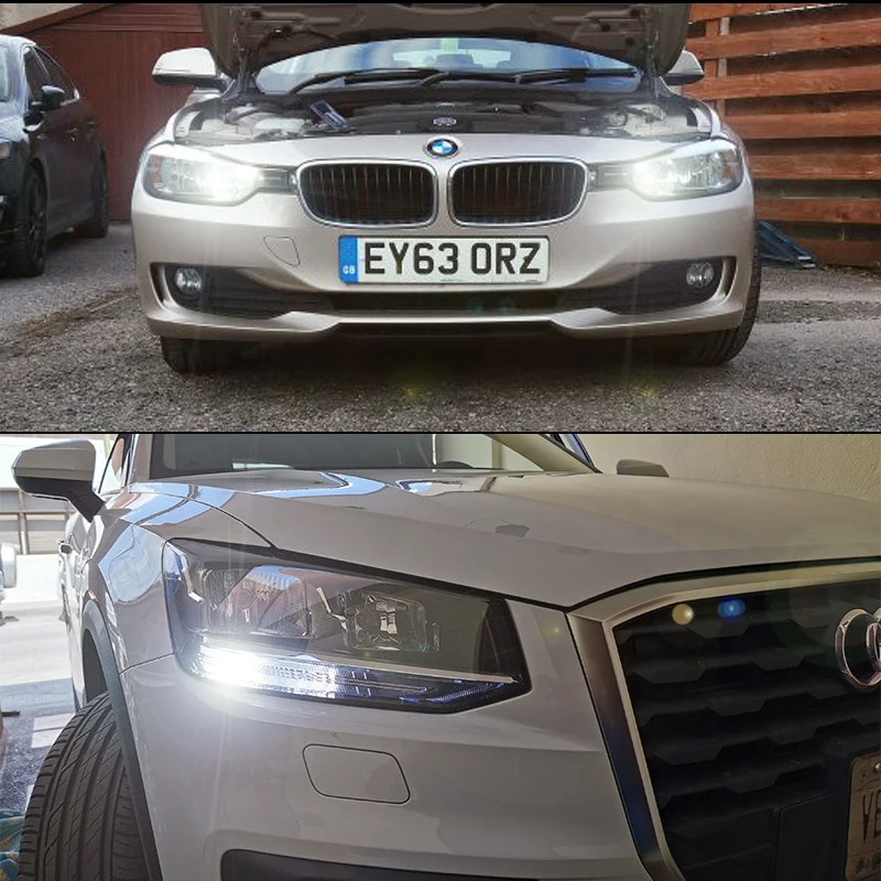2pcs Canbus PW24W PWY24W LED Bulbs 3014 LED 30SMD DRL Fog Lamps For Audi BMW Vol