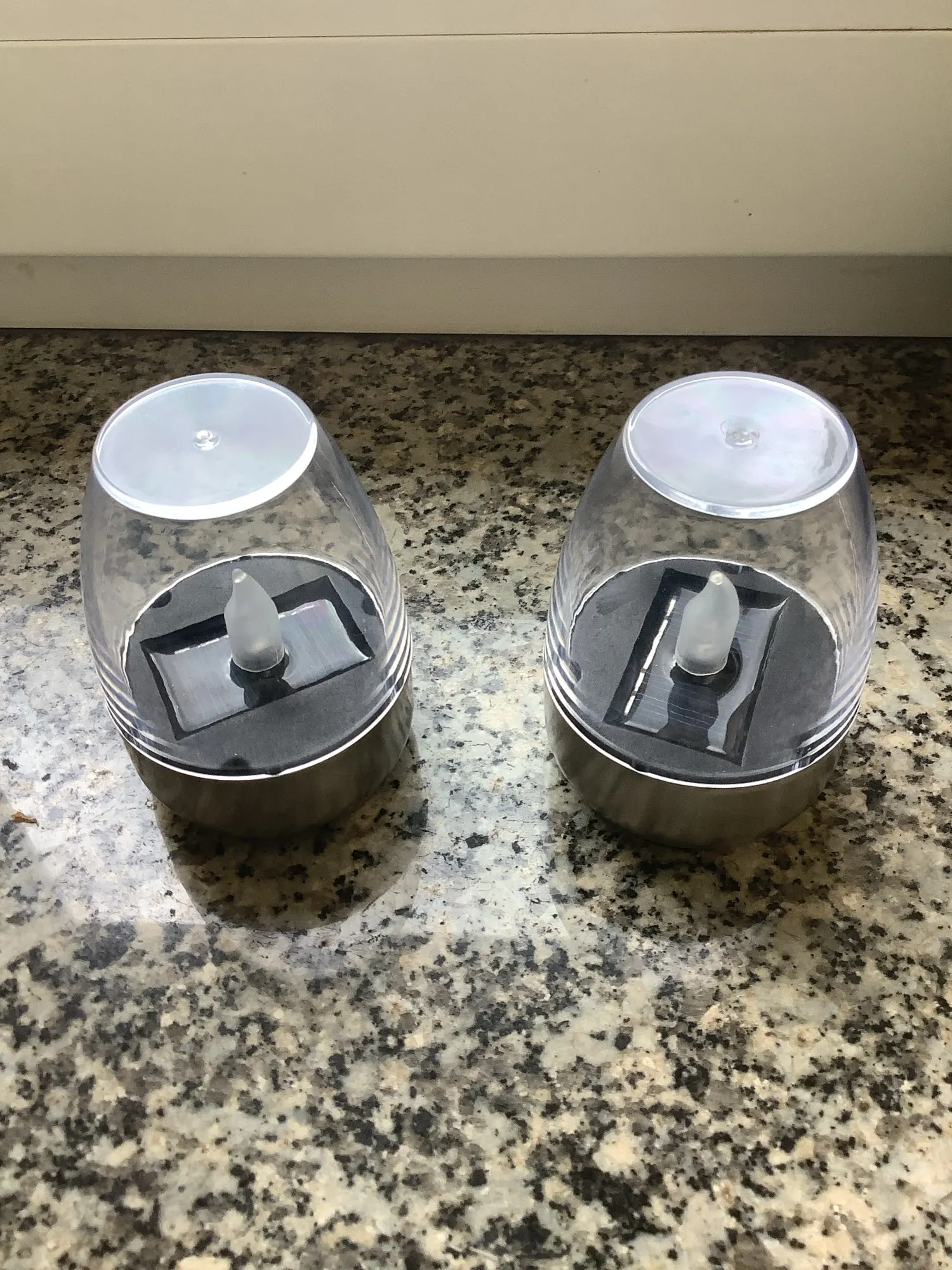 LED Solar Candles Night Light - Waterproof and Rechargeable photo review