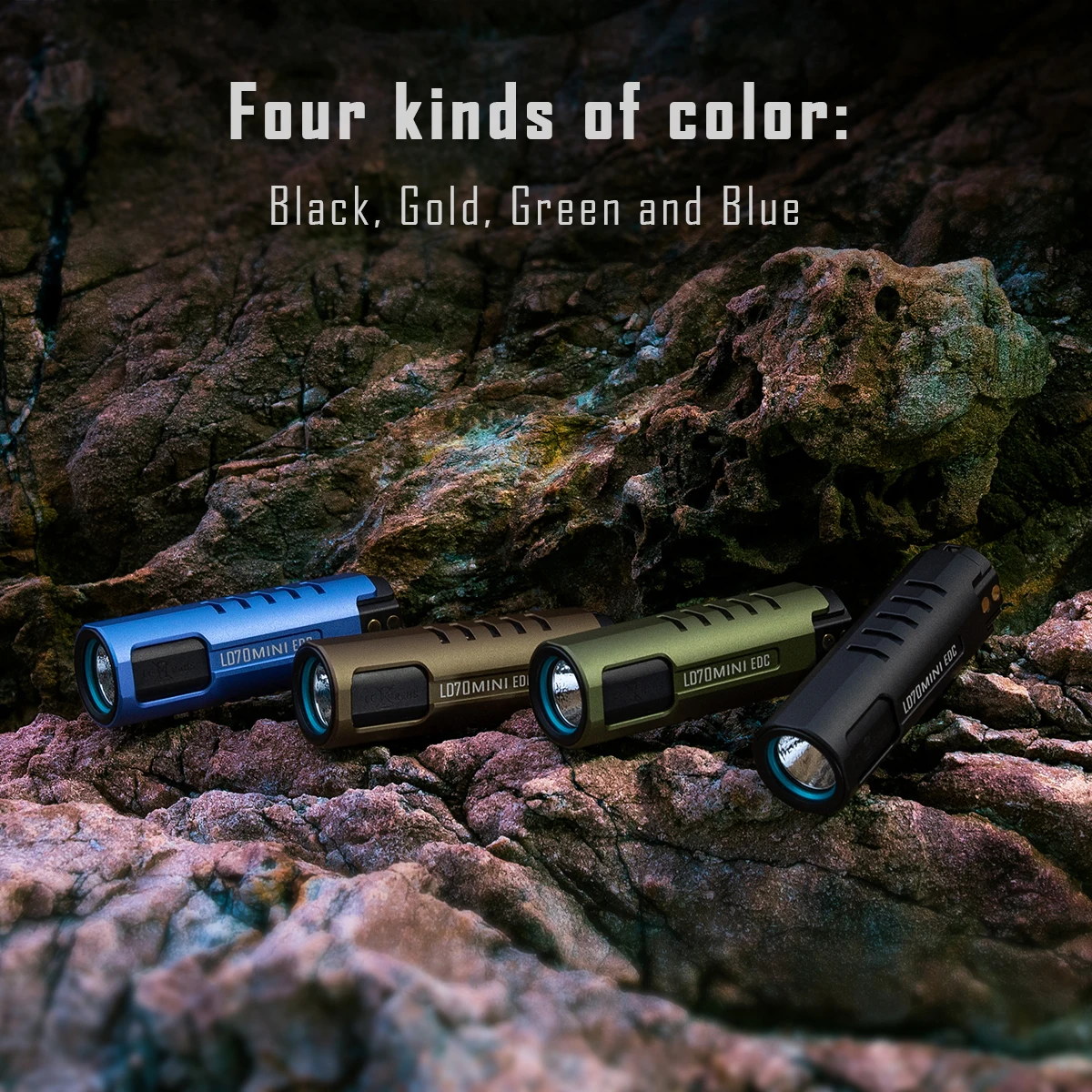 Best EDC Flashlight IMALENT LD70 - IMALENT Blue