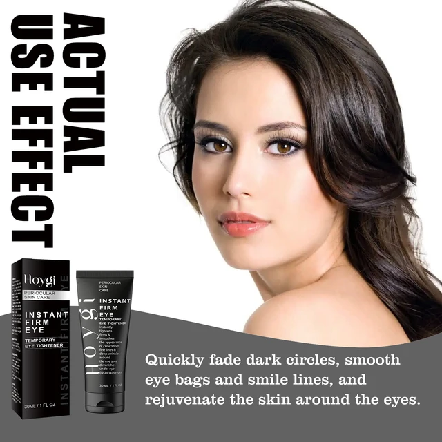 Instant Firm Eye Cream Periocular Skin Care Fade Fine Lines Bags Black Rim Moisturizing 30ml Temporary Eye Tightener 3