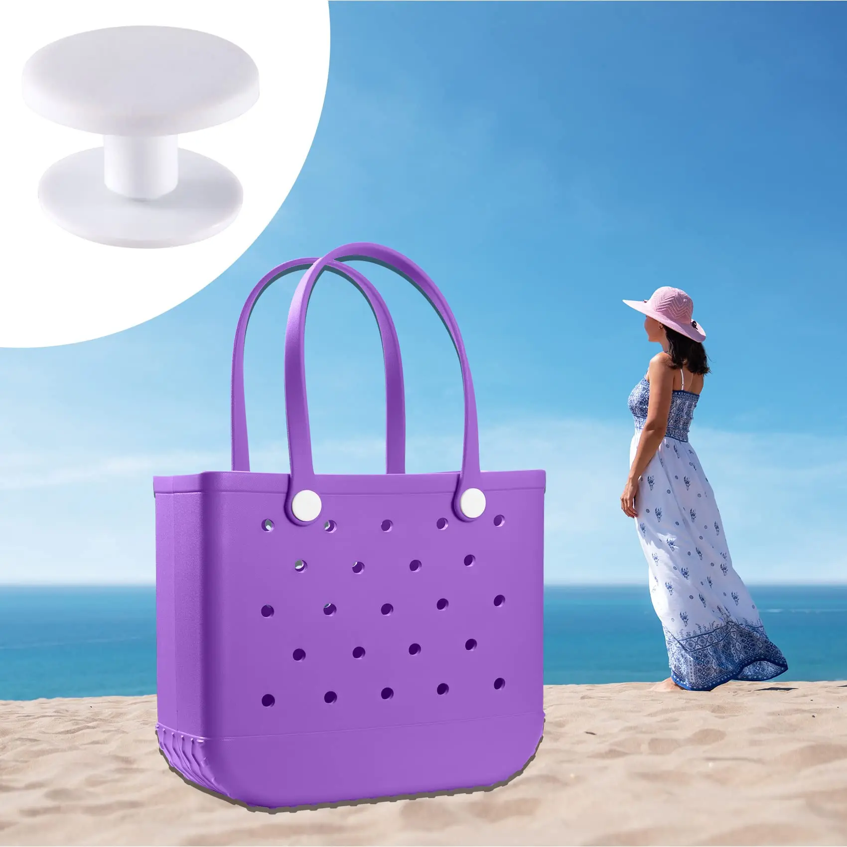 Bolsa Playa Grande Impermeable Bolsa De Playa Boggs Grande, Cta De