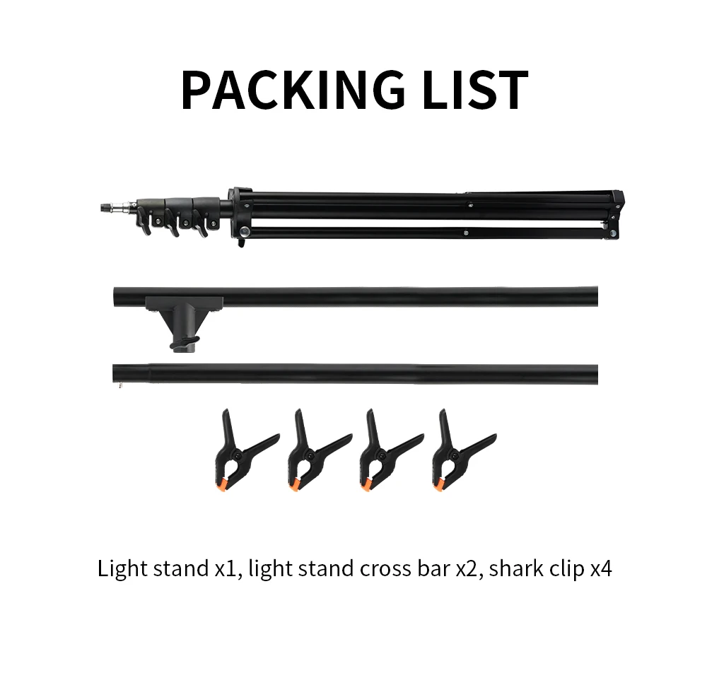 Hot T-Shape Background Support Metal Material Photography Backdrop Stand 150x250