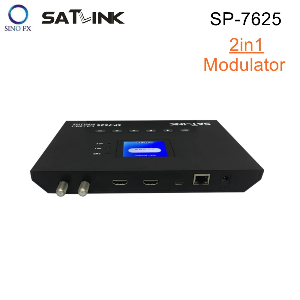 Victor Slagter delikat Satlink Sp-7625 2in1 Dvb-t Modulator 2 Channels In One Frequency Mpeg4  H.264 1080p - Radio & Tv Broadcasting Equipment - AliExpress