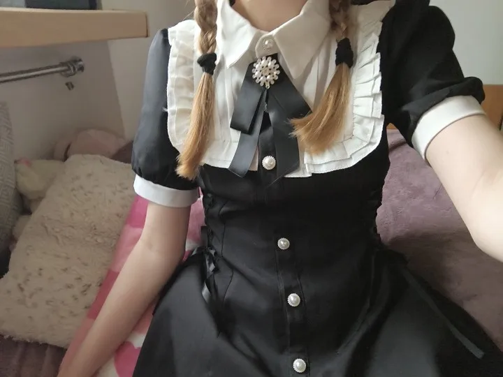 Dark Mini Dress - Girly Kei Aesthetic photo review
