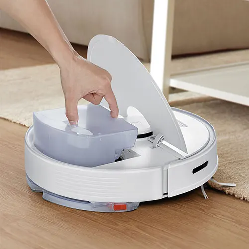 Roborock Q7 MAX+,Aspirateur Robot Laveur avec Station de Vidange 4200Pa