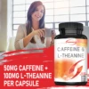 2217-a8e878.jpg Caffeine & L-Theanine Capsules - Enhances Energy Levels, Focus and Concentration - 120 Capsules