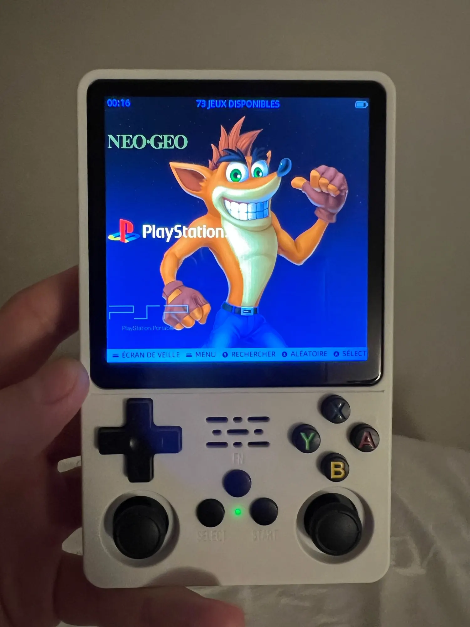 R36S Plus 64G Handheld Game Console 4.0-inch Screen Built-in 15000+ Games 3200mAh Portable Dual Hall Joystick Pocket Video Player Supports 30+ Emulators photo review