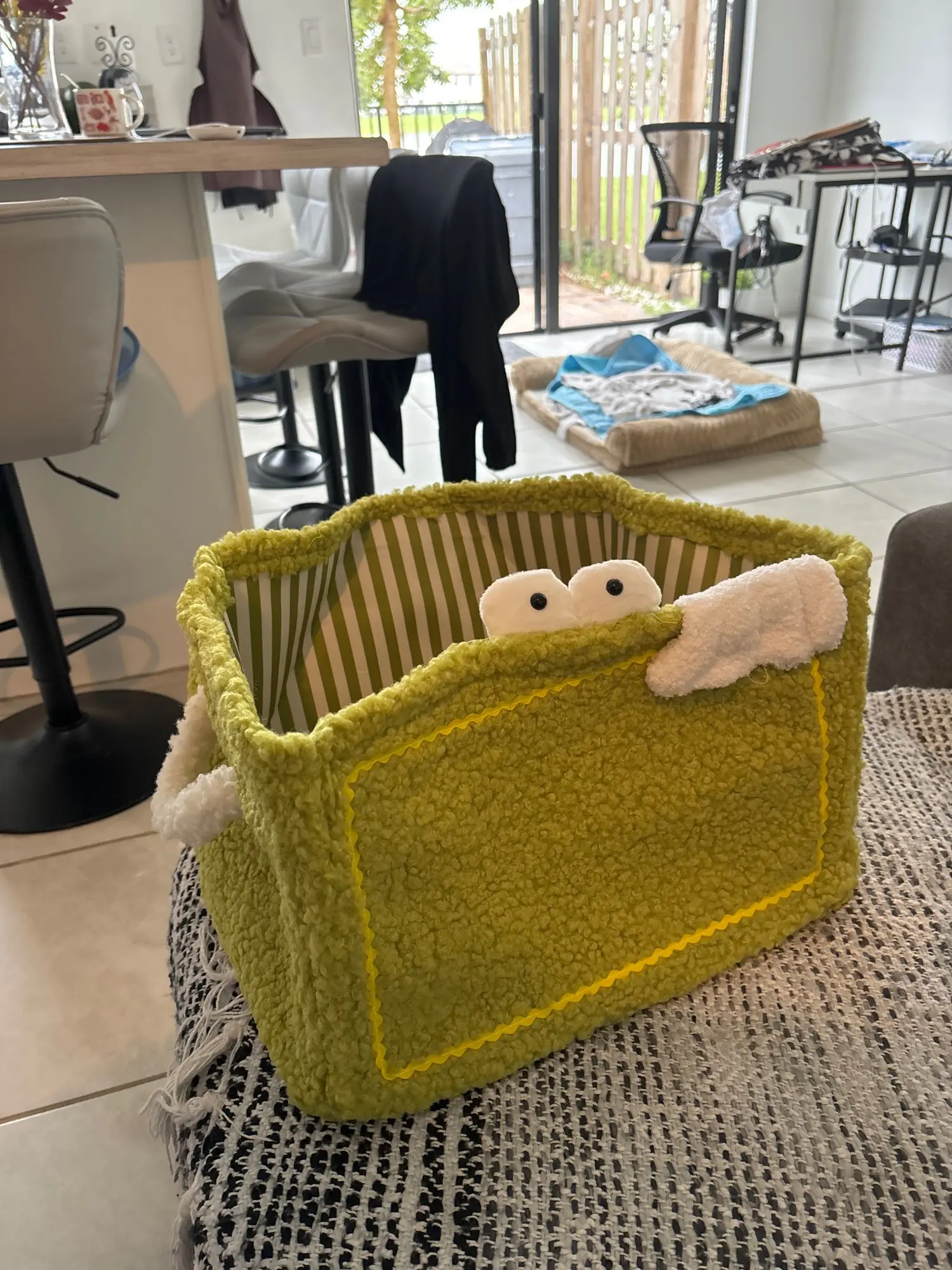 Cartoon Storage Basket, customer photo