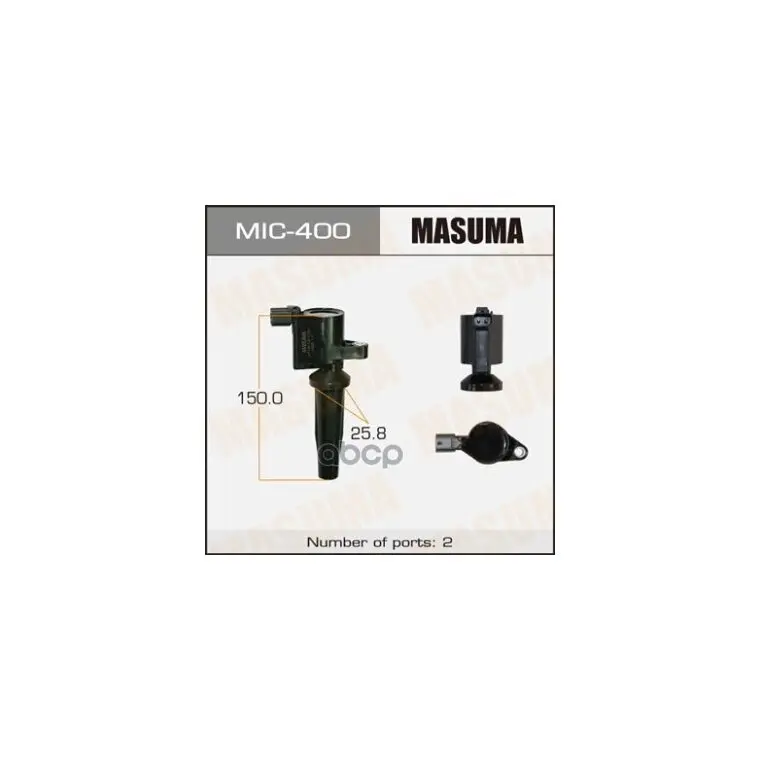 Катушка Зажигания Masuma Mic-400 Mazda3 Lf16-18-100,Lf16-18-100a,Lf16-18-100b,Zzca-18-100 Masuma арт. MIC-400 (art.: 3920bc1e133fa) - 3920bc1e133fa