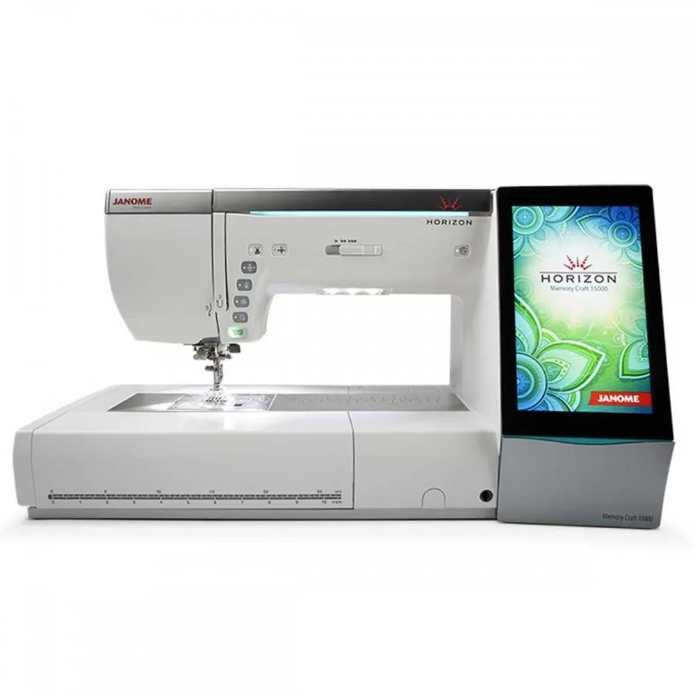 

Новая швейная и вышивальная машина JANOME HORIZON MEMORY CRAFT 15000