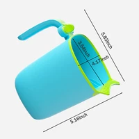 Baby Bath Rinse Cup Newborn Baby Shower  Spoons Child Washing Hair Cup for Bathing Kids Bath Tool 6