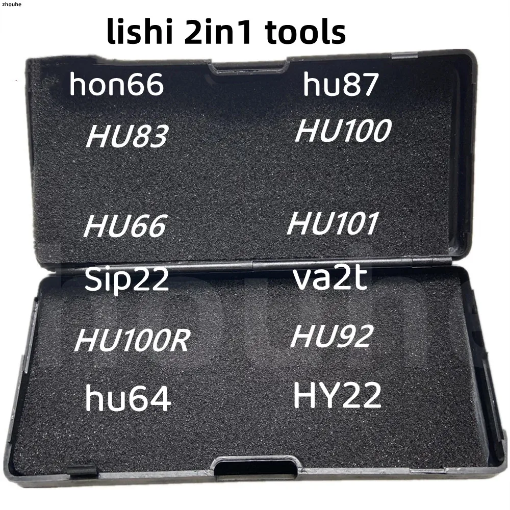 

Декодер Lishi HU100 HU66, 2 в 1, Lishi tool 2 в 1, HU83, HU92, HU100R, HU101