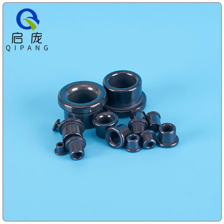 Titanium Oxide Ceramic Eye Textile Winding Machine Wear Resistant Porcelain Bead 6.4X6.8X4 Wear Resistant Magnetic Bead 10PCS