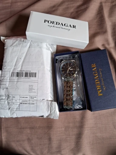 POEDAGAR Luxury Man Wristwatch photo review