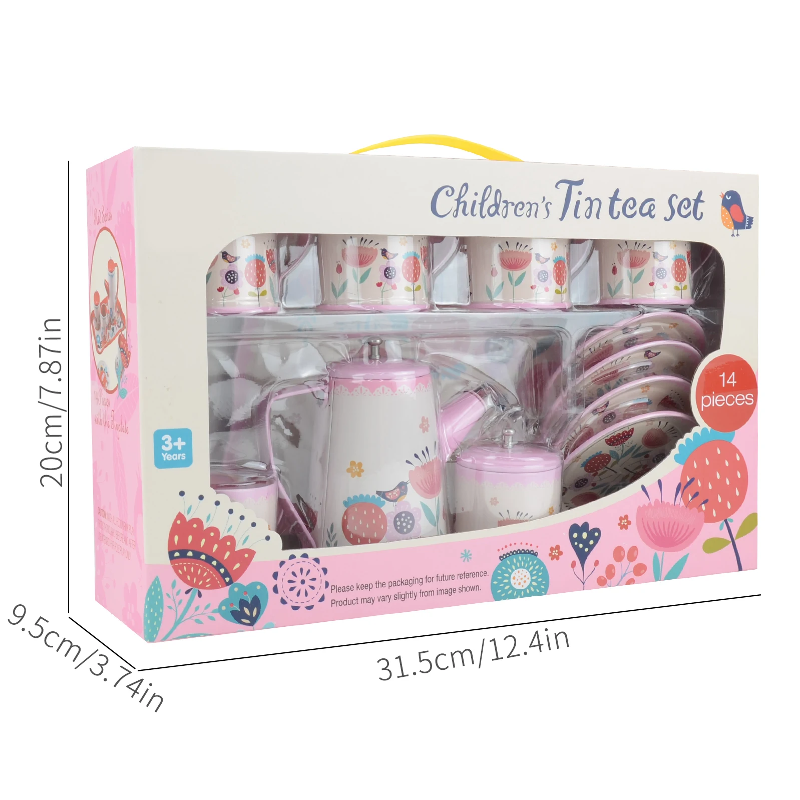 12PCS Tableware Children's Play House Simulation Tableware Toy Set Parent-kids Interactive Play Toy Children's Birthday Gift
