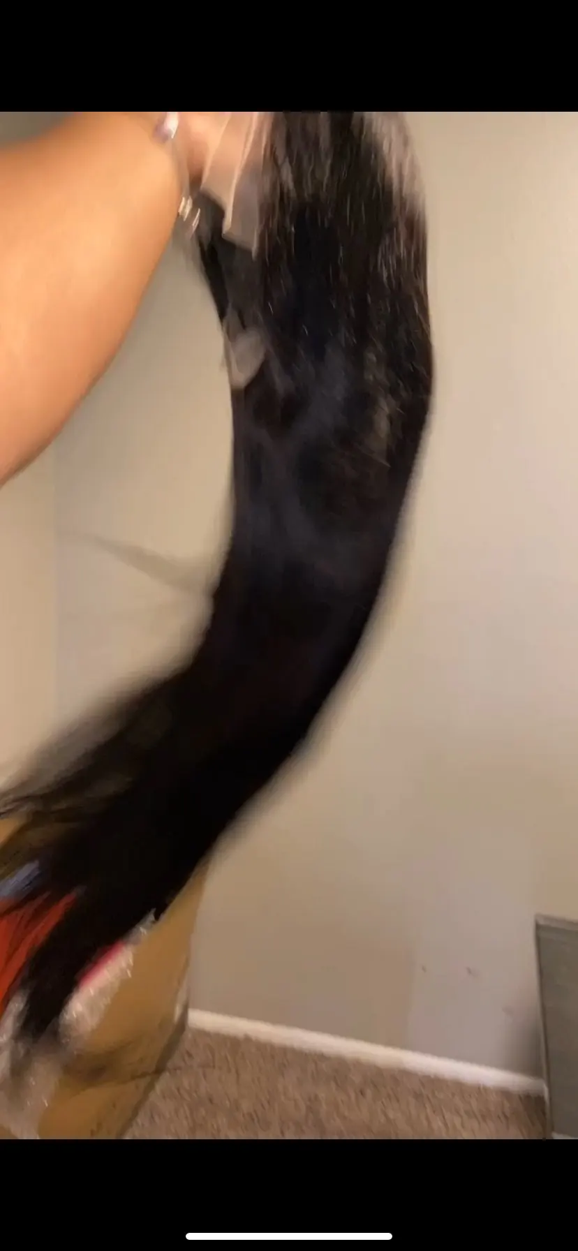 Brazilian Straight HD Lace Wig – 220 Density – One Size photo review