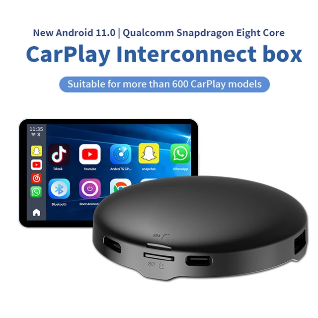 Android 11,0 128G/64G opcional compatible con CarPlay inalámbrico, inalámbrico  Android Auto, , Netflix, descarga APP Multimedia para coche -  AliExpress