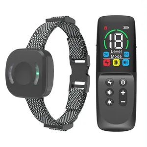 50 PCs Smart Remote Control Dog Training Device Anti- Barking Collar Automatic Electric Shock Training Device