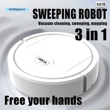 Rechargeable 3 In 1 Smart Sweeping Robot Home Sweeper Sweeping and Vacuuming Wireless Vacuum Cleaner Sweeping Robots For Home 1