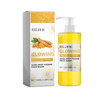Turmeric Color Cleanser Deep Cleansing Face Lightening Acne Marks Removing Facial Oil Removing Makeup Refreshing Cleanser 1