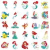 50pcs Disney The Little Mermaid Ariel Princess Stickers For Kids Laptop Luggage Skateboard Sticker Aesthetic Graffiti Decals Toy 5