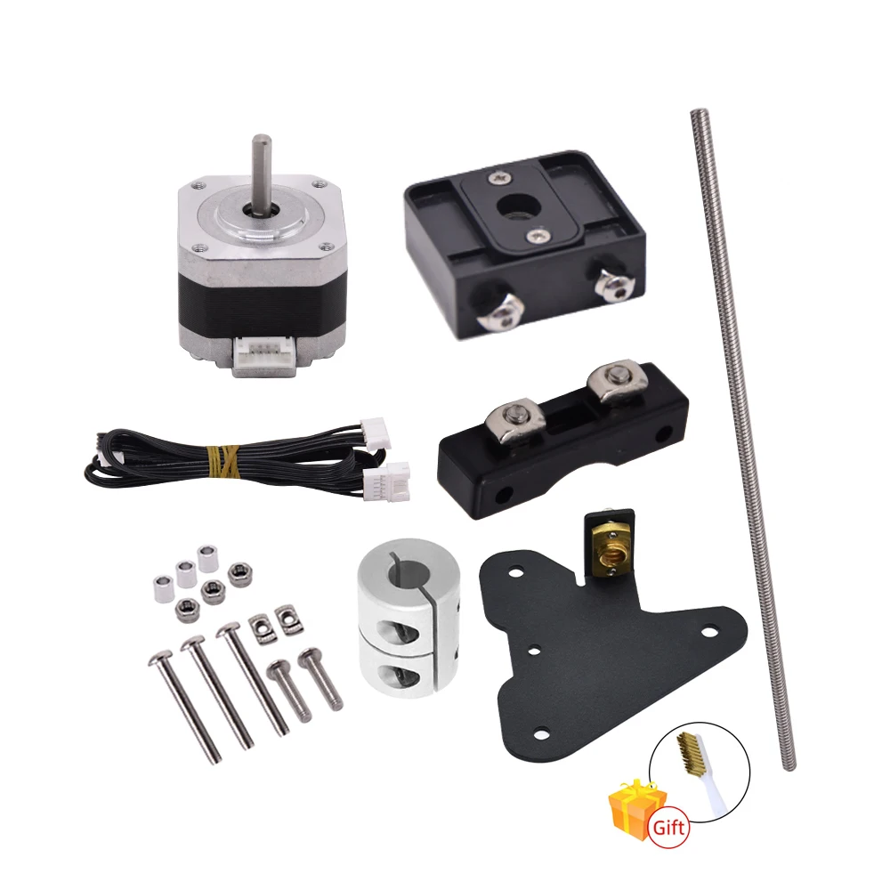 Kit Duplo da Elevação do Parafuso da Ligação da Linha Central z com Substituição do Motor Deslizante para Cr10 Cr10s Ender Ender Pro Ender v2 Impressora - Imagem 2