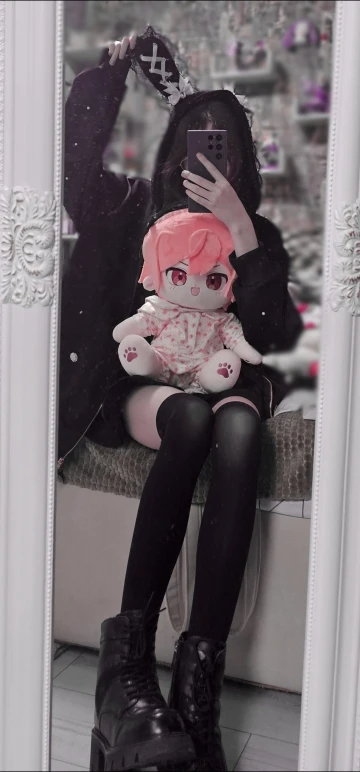 Rabbit Eared Cardigan Hoodie - Cutecore Aesthetic photo review