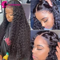 Deep Wave 4X4 Lace Closure cheveux humains tissage closures brazilian Kinky Curly 4X4 Lace livraison 3 jours closure human hair 6
