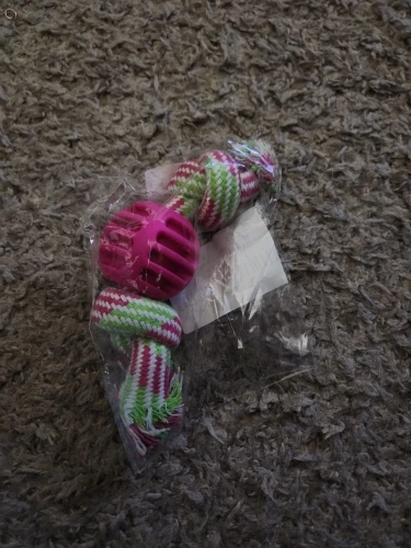 Pelota Con Cuerda De Doble Nudo
