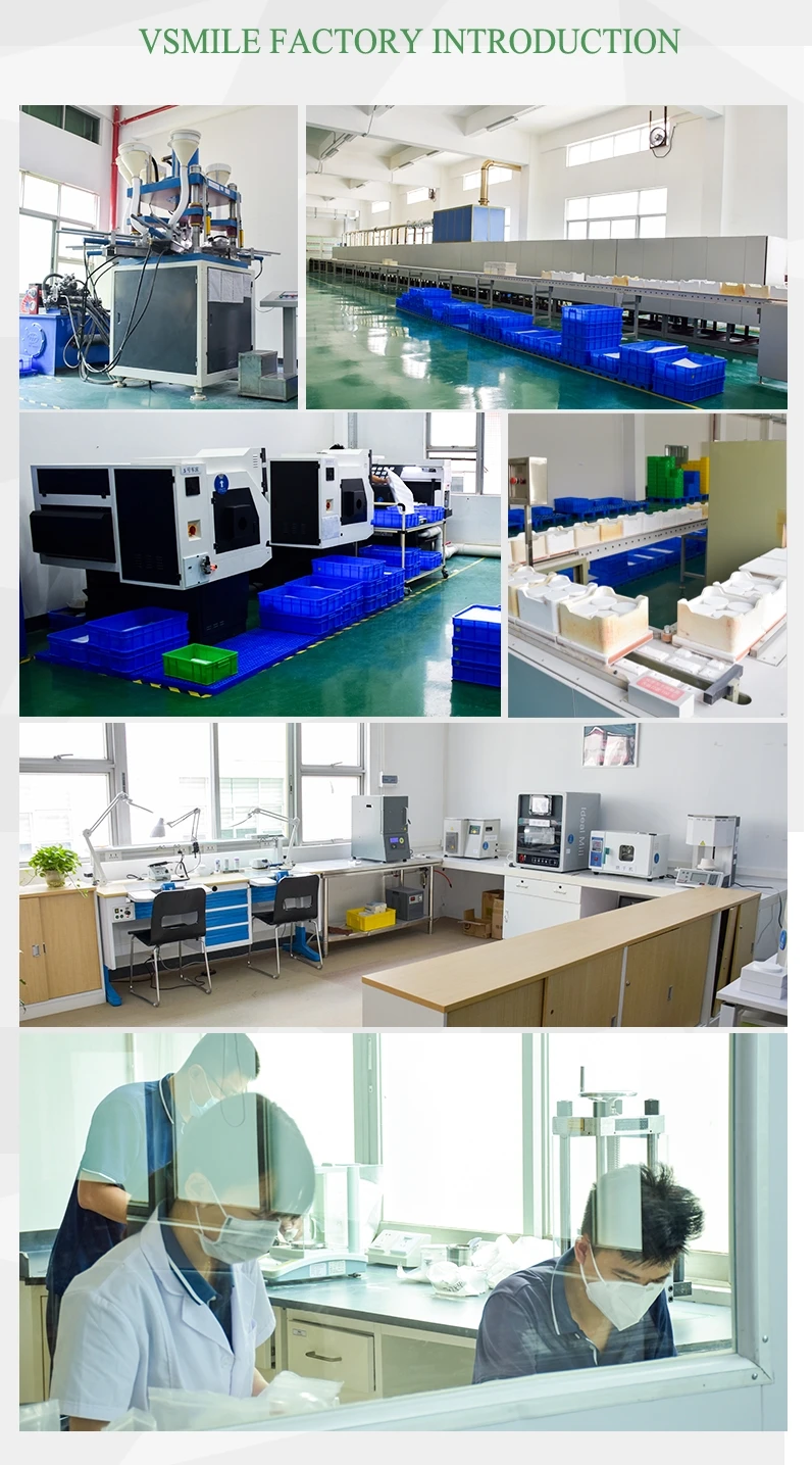 1200MPA ST Mehrschichtiger Zirkonoxidblock 98 mm Vita16shade Dental CADCAM Fräs-Zirkonoxidscheibe für Dentallabor-Fräsmaschine – Detail 10