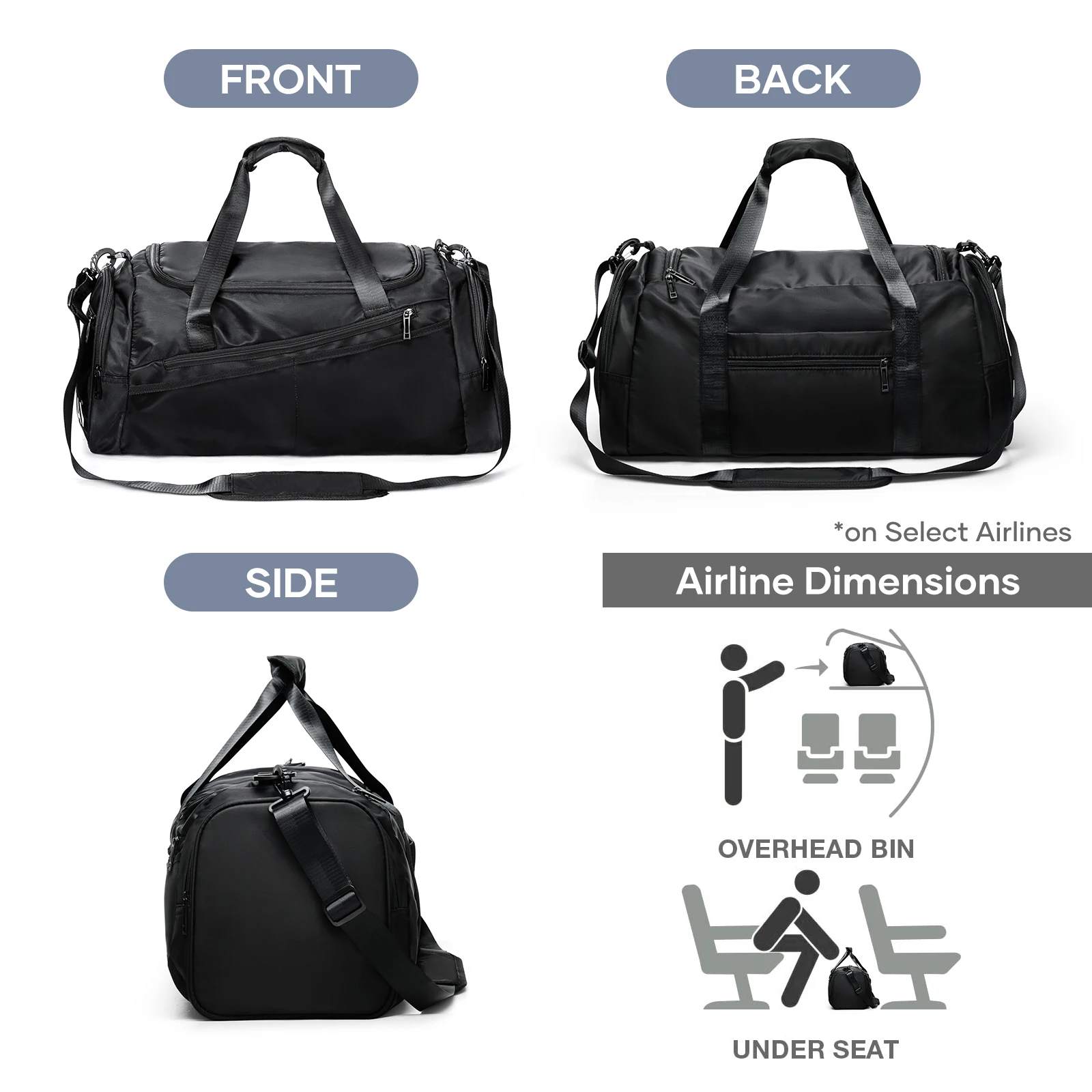 Video su Qual è Borsa da palestra sportiva a grande capacà con logo personalizzato, borsa a spalla con tasca per oggetti bagnati, scomparto per scarpe, borsa da viaggio per il fine settimana Video su Qual è Borsa da palestra sportiva a grande capacà con logo personalizzato, borsa a spalla con tasca per oggetti bagnati, scomparto per scarpe, borsa da viaggio per il fine settimana