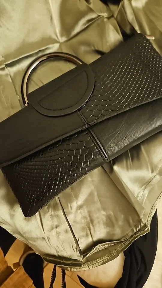 Soft PU Leather Handbag Women Luxury Purses photo review