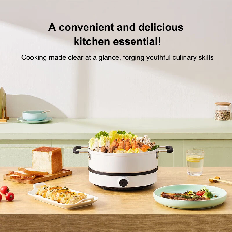XIAOMI MIJIA Induction Cooker Youth Edition Portable Electromagnetic Oven 220V Electric Induction Cooktop 9 Gear Fire Adjustment induction cooker