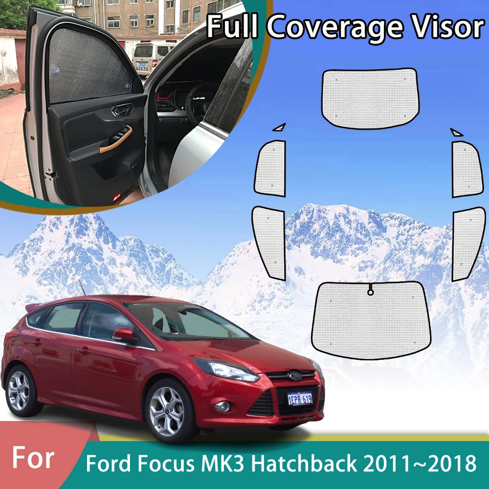 Sonnenschutz Ford Focus III Set