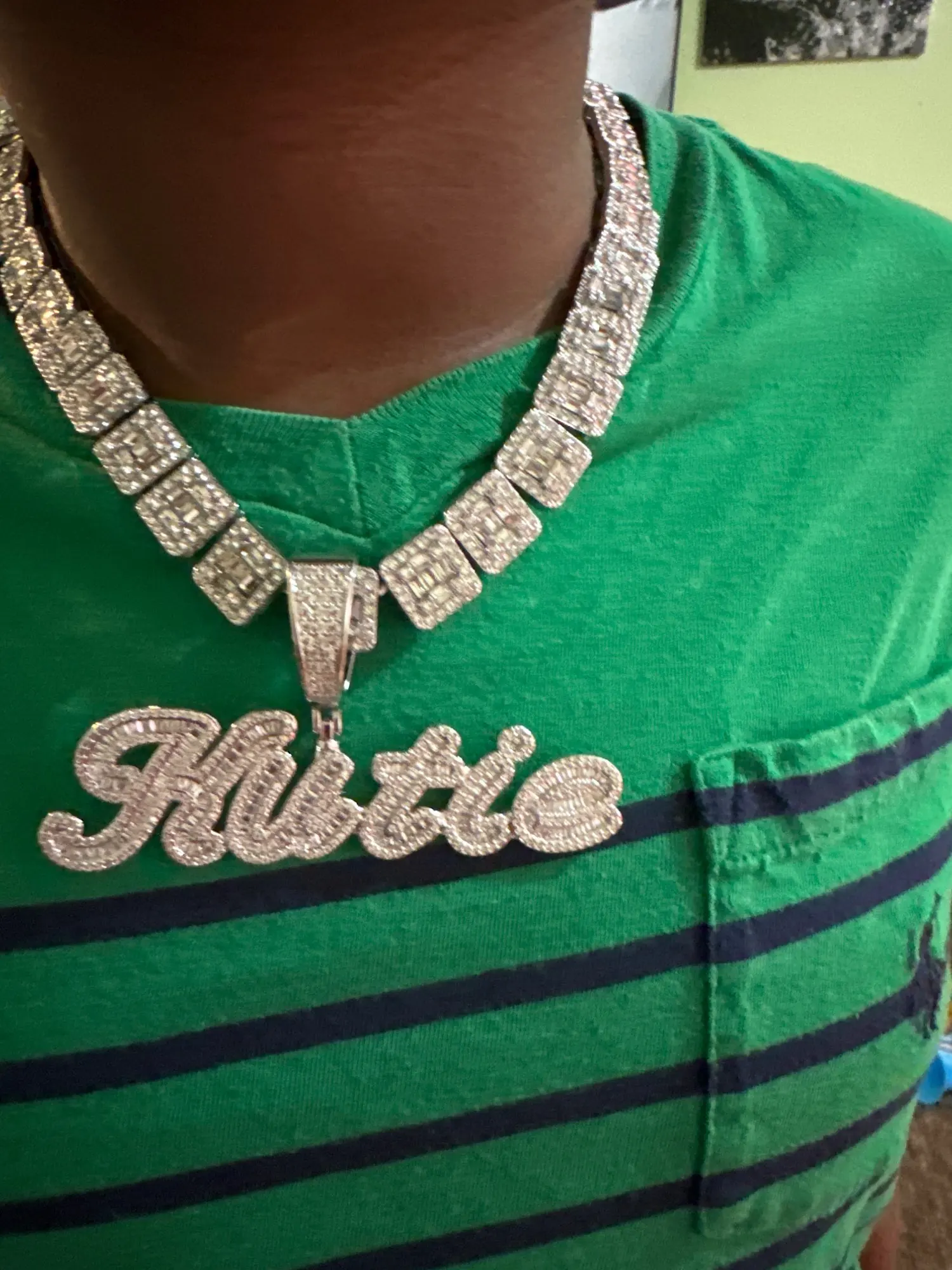 A.Luxe Baguette Custom Nameplate 2.0