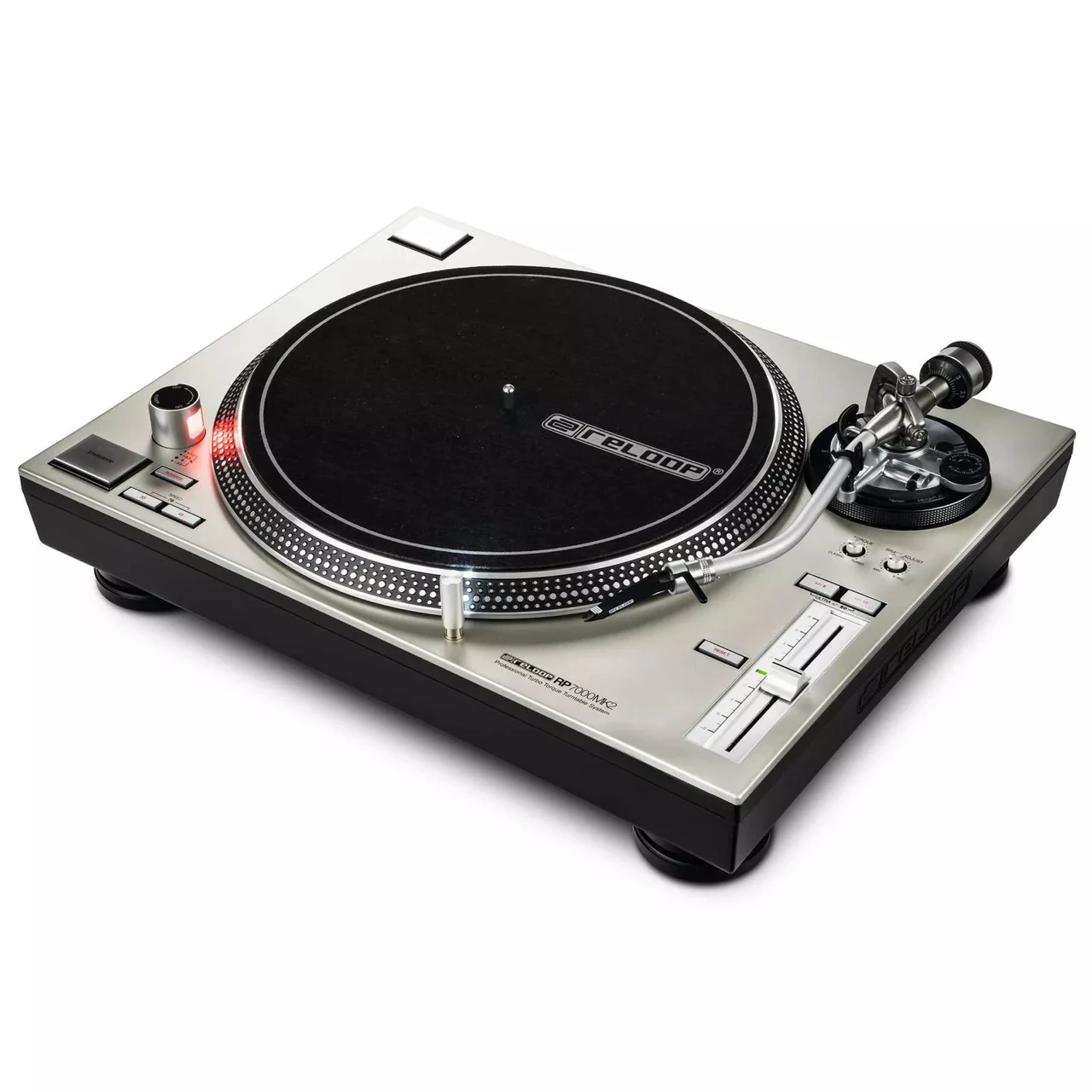 NEW Re loop RP-7000- MK2- SLV Direct Drive DJ Turntable Silver