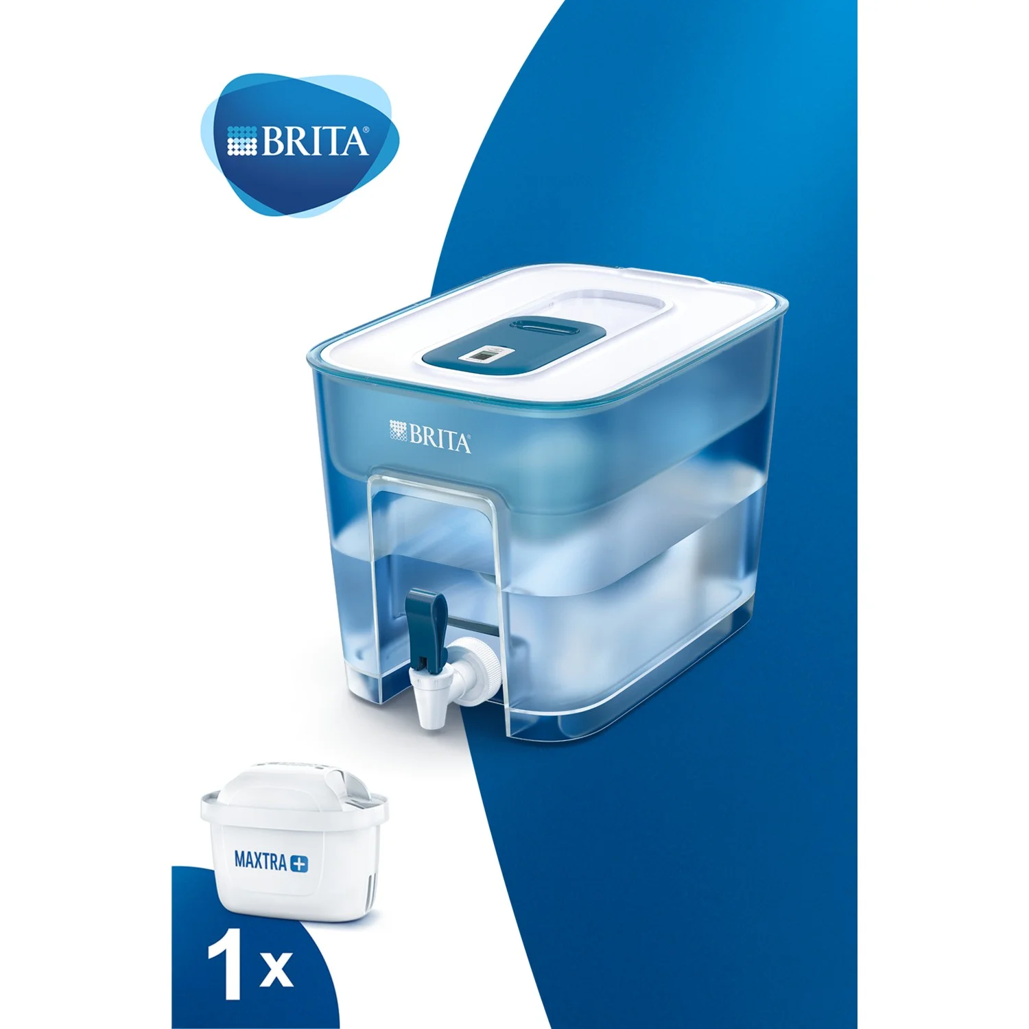 

Диспенсер для фильтра воды Brita для водопроводной и питьевой воды с 1 стандартным фильтром